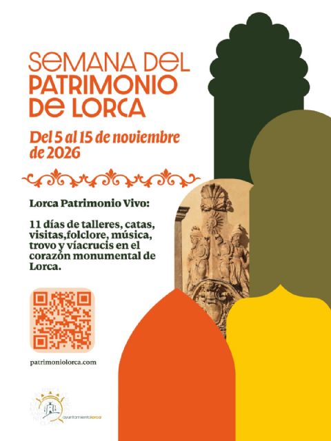 Lorca celebrará por primera vez la Semana del Patrimonio para acercar las tradiciones, los oficios y el legado cultural a vecinos y visitantes - 4, Foto 4