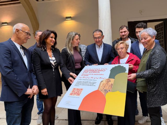 Lorca celebrará por primera vez la Semana del Patrimonio para acercar las tradiciones, los oficios y el legado cultural a vecinos y visitantes - 3, Foto 3