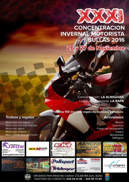 Los aficionados a las motos tienen una cita con la XXXI Concentración Invernal Motorista - 1, Foto 1