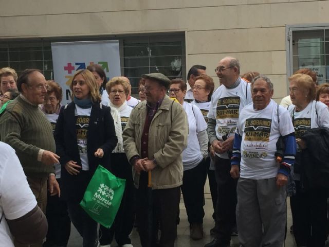 Los mayores ´marchan´ contra la violencia de género - 1, Foto 1