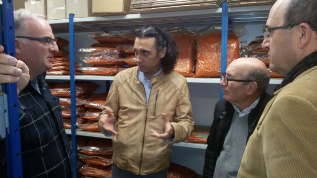 El presidente, secretario y director técnico de la D.O.P. Pimentón de Murcia visitan la D.O.P. Pimentón de Espelette (Francia), Foto 7