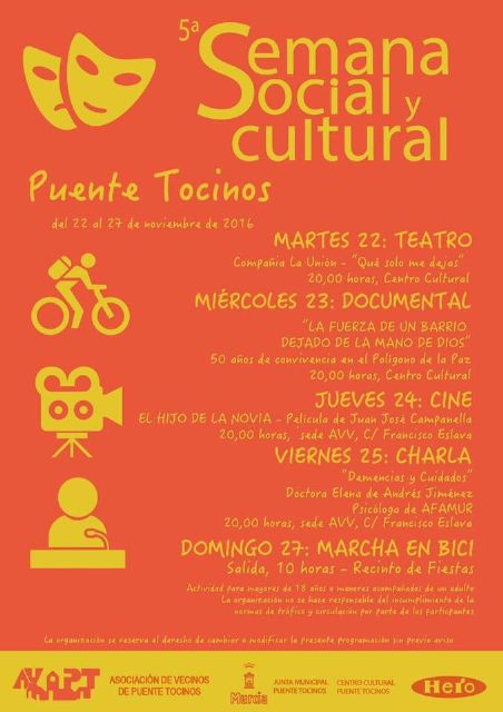 La compañía de teatro La Unión abre la semana cultural y social de la Asociación de Vecinos de Puente Tocinos - 4, Foto 4