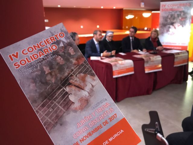 Los beneficios del IV Concierto Solidario del Cabildo de Cofradías se destinarán a las Hermanitas de los Pobres - 1, Foto 1