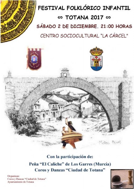 El VIII Festival Folklórico Infantil se celebrará el sábado 2 de diciembre en el teatro del Centro Sociocultural “La Cárcel” - 2, Foto 2