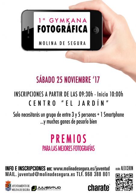 La Concejalía de Juventud de Molina de Segura organiza la I GYMKANA FOTOGRÁFICA el sábado 25 de noviembre - 1, Foto 1
