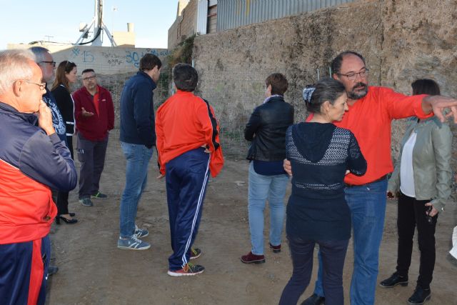 Comienzan los trabajos para la construcción de una plaza de ocio  infantil en la zona del Cabezo del Agua - 1, Foto 1