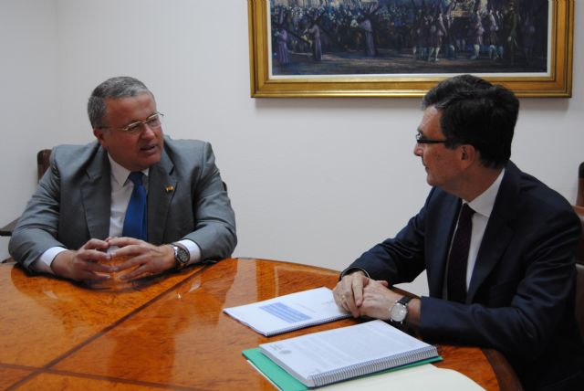 El delegado del Gobierno resalta el clima de cordialidad y buen entendimiento tras su primer encuentro con el alcalde de Murcia - 1, Foto 1