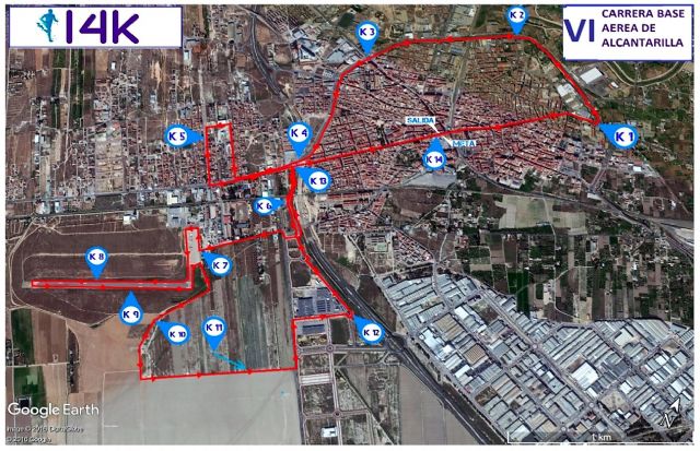 Presentado el cartel de la VI Carrera Popular Base Aérea de Alcantarilla - 2, Foto 2