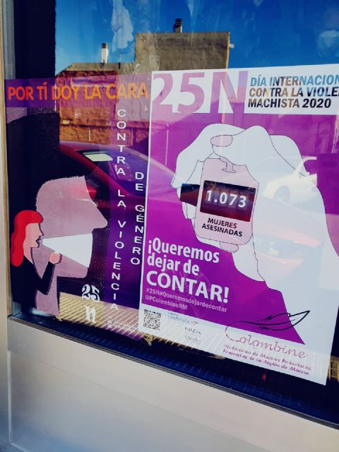 La Plataforma Colombine invita a participar en la campaña contra la violencia machista: Queremos dejar de contar - 2, Foto 2
