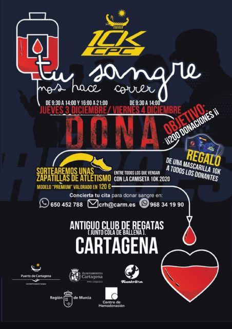 Campaña de donación de sangre Tu sangre nos hace correr - 1, Foto 1