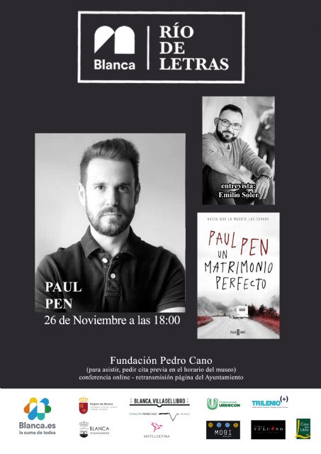 Paul Pen será el segundo invitado del ciclo literario 'Río de Letras' - 2, Foto 2