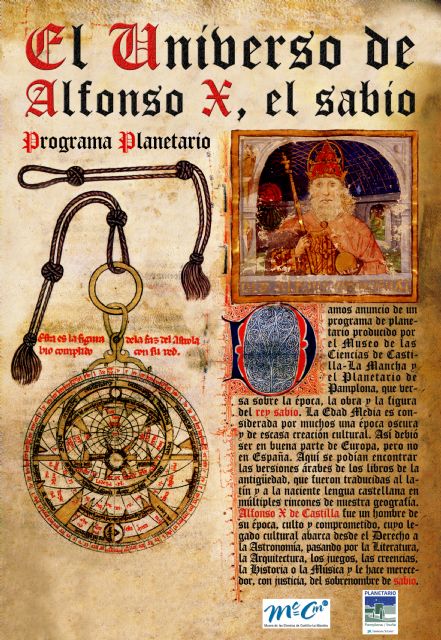 El Museo de la Ciencia y el Agua estrenará el viernes la película de planetario 'El Universo de Alfonso X' - 2, Foto 2