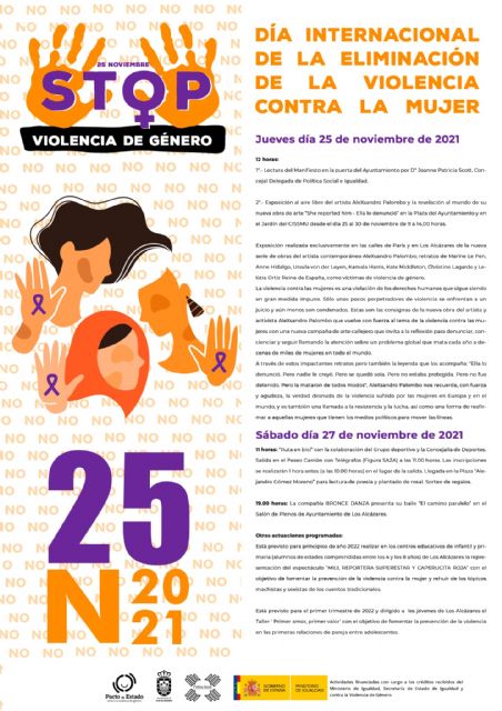 Los Alcázares celebra el Día Internacional de la Eliminación de la Violencia contra la Mujer - 1, Foto 1