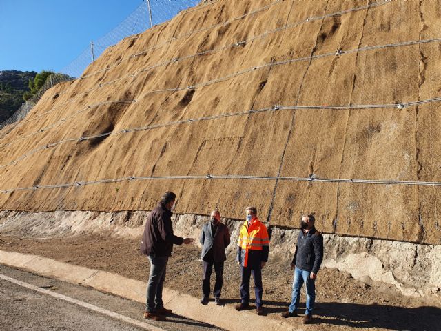 Fomento invierte más de 970.000 euros en reforzar la seguridad de los accesos al Valle de Ricote - 1, Foto 1