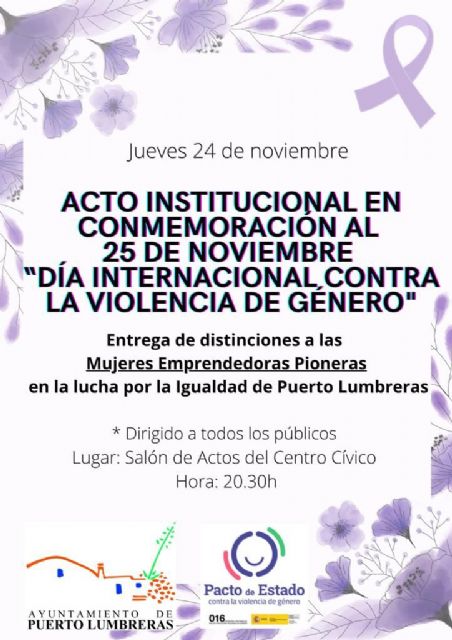 Puerto Lumbreras homenajeará a doce mujeres emprendedoras y pioneras del municipio este jueves - 1, Foto 1