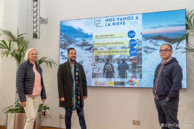 Hasta 320 jóvenes podrán disfrutar de la programación de nieve del T-LA - 1, Foto 1