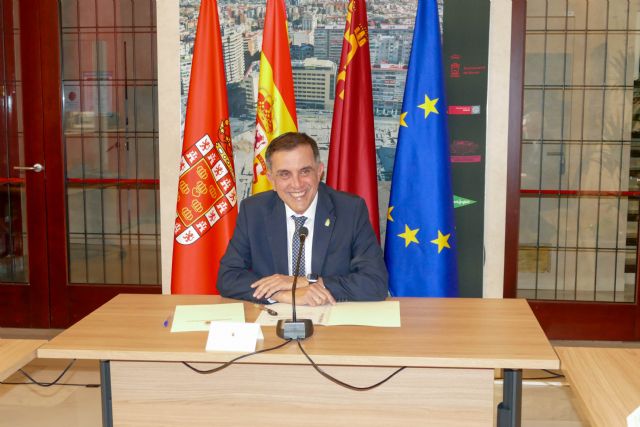 El alcalde Serrano propone entregar la Medalla de Oro de la ciudad al ciclista Alejandro Valverde, a la Plataforma Pro-Soterramiento, al Banco de Alimentos del Segura, a la Federación de Salud Mental y a ILP Mar Menor - 2, Foto 2