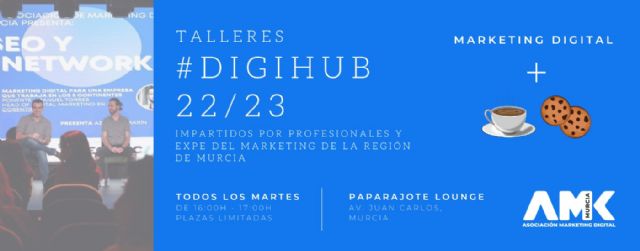Ciclo de talleres gratuitos #digihub de AMK Murcia - 2, Foto 2