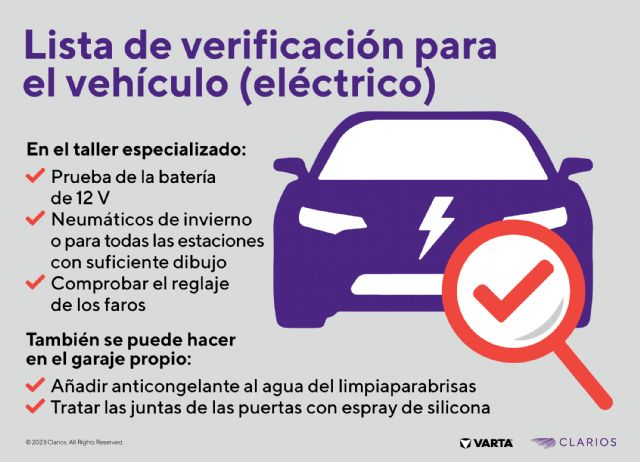 Clarios recomienda anticiparse y verificar la batería del vehículo antes del invierno - 1, Foto 1