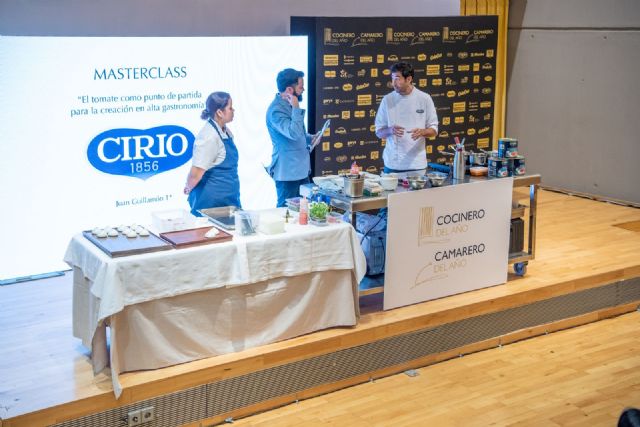 El tomate Cirio protagoniza la Masterclass impartida por el chef Juan Guillamón en el certamen Cocinero del Año - 2, Foto 2