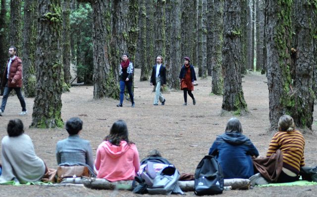 El Centro Párraga acoge la preparación del próximo proyecto performativo y musical de Javier Cuevas y Sara Serrano - 1, Foto 1