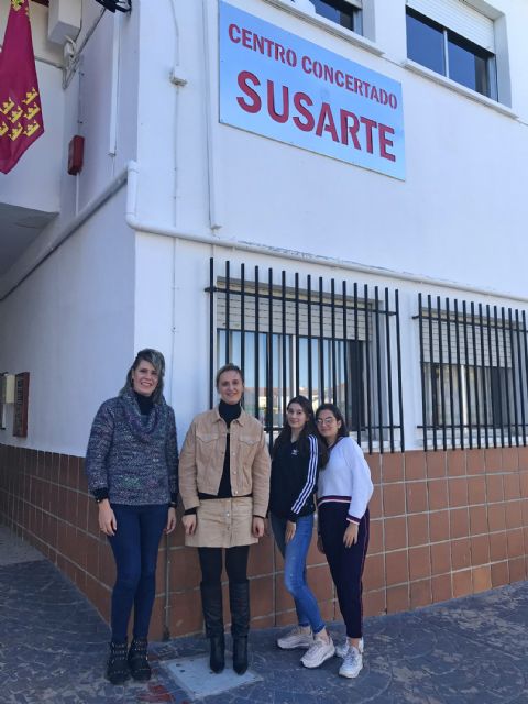 Los alumnos del 'Susarte' conocen más de cerca a la alcaldesa de Las Torres de Cotillas - 1, Foto 1