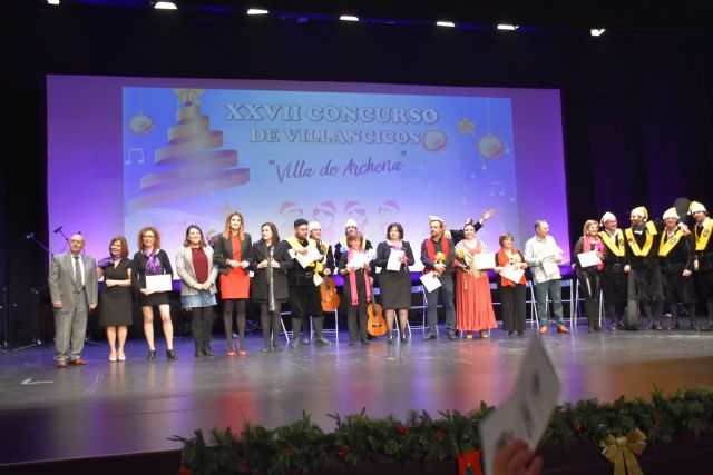 La tuna de la Facultad de Medicina de Murcia se alza con el primer premio del XXVII Concurso Nacional de Villancicos de Archena - 2, Foto 2