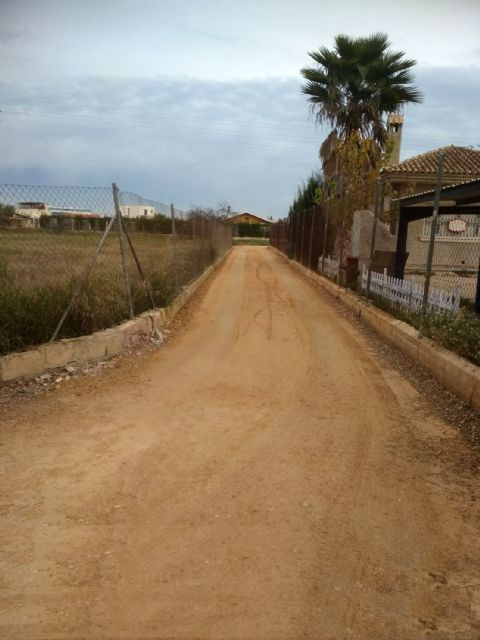 Varios caminos rurales de Las Torres de Cotillas ven mejoradas sus prestaciones - 5, Foto 5