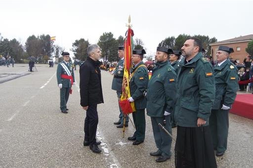 Grande-Marlaska preside la jura de bandera en la Academia de la Guardia Civil de Baeza (Jaén) - 1, Foto 1
