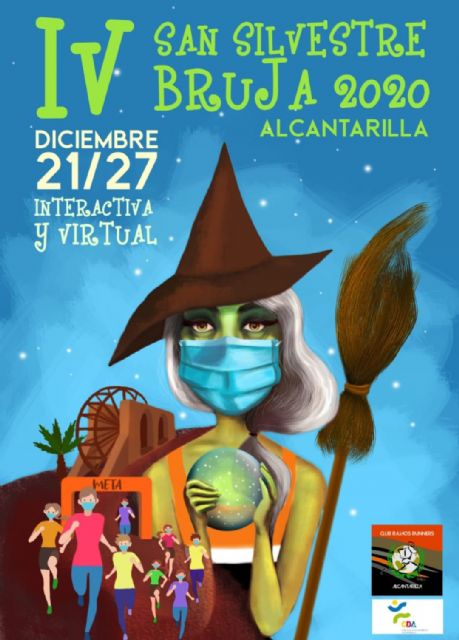 La San Silvestre Bruja se celebra de forma virtual del 28 al 31 de diciembre con un sorteo entre los participantes - 2, Foto 2