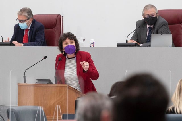 María Marín: No vamos a participar de un circo para blanquear la privatización de la educación en la Región de Murcia - 1, Foto 1