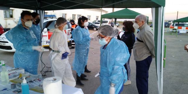 500 personas se acercaron al punto COVID ubicado en el RADAR de Torre Pacheco - 5, Foto 5