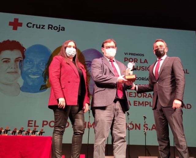 El Pozo Alimentacin recibe el premio de Cruz Roja por la inclusin laboral, Foto 1