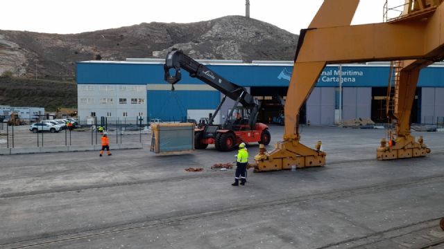 El Puerto de Cartagena multiplica por diez la importación de vidrio con respecto a 2020 - 2, Foto 2