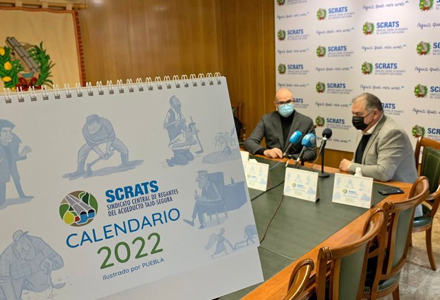 La visión de la agricultura del humorista gráfico Puebla ilustra el calendario 2022 del SCRATS - 1, Foto 1