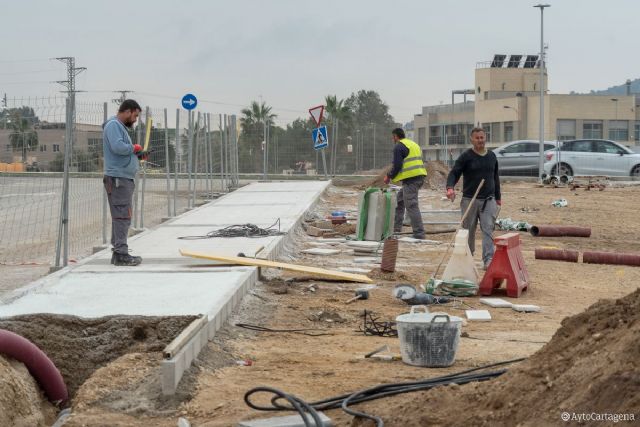 Cartagena contará con los primeros 50.000 metros del Parque de la Rambla en un mes - 1, Foto 1