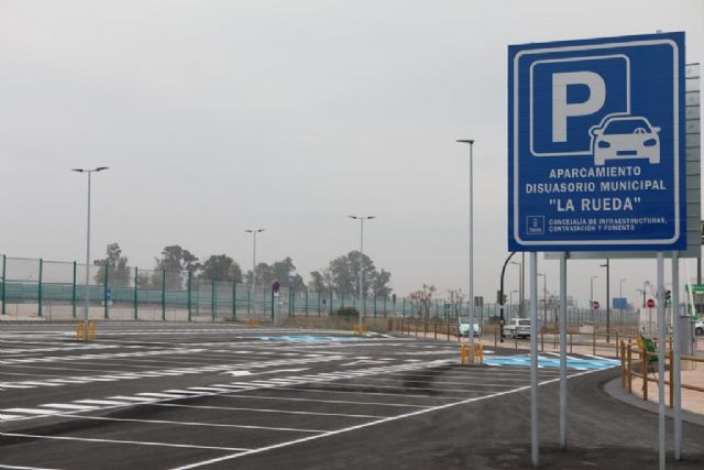 Murcia ya dispone a partir de hoy de un nuevo aparcamiento disuasorio gratuito de más de 200 plazas - 4, Foto 4