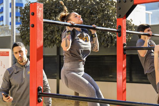 El municipio de Murcia cuenta desde hoy con cinco nuevas zonas de calistenia que permitirán practicar deporte al aire libre - 3, Foto 3