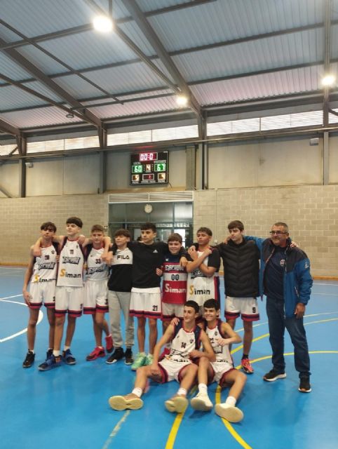 Un fin de semana de finales ajustados, carácter y crecimiento para el CB Sierra Espuña, Foto 2