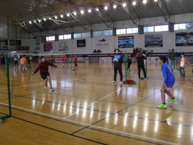Nine Totana students participated in the South Zone Day of Badminton School Sports,, Foto 5