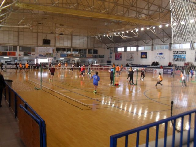 Nueve escolares de Totana participaron en la Jornada Zona Sur de Bádminton de Deporte Escolar, Foto 6