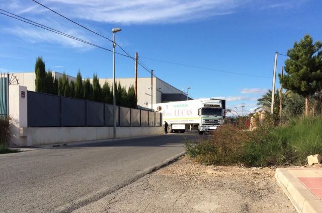Ahora Murcia denuncia que obras previstas en Vereda del Catalán parece que buscan facilitar el paso del tráfico pesado - 1, Foto 1