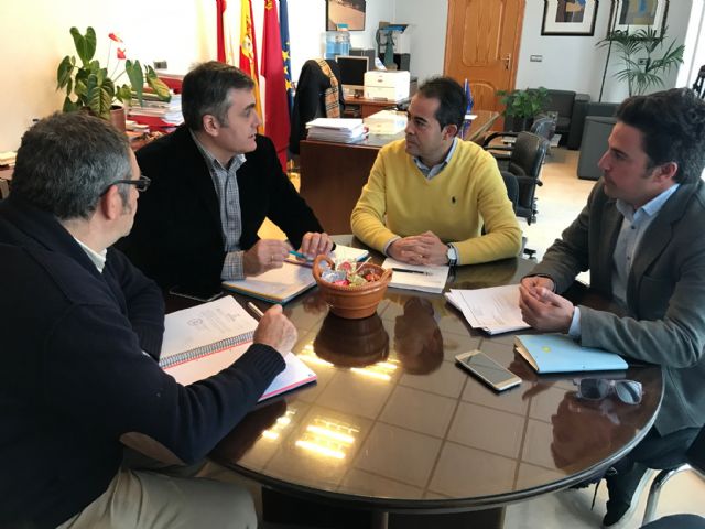 Reunión del director general del Agua con el alcalde de Lorquí - 1, Foto 1