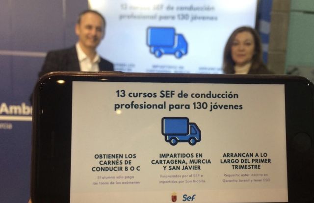 La Comunidad sufragará el carné de conducir a 130 jóvenes en paro con 13 cursos de transporte profesional - 1, Foto 1