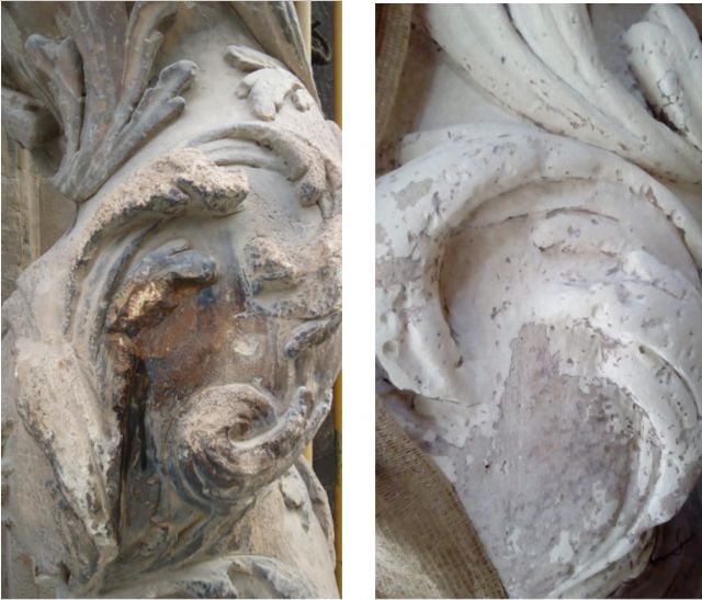 El PSOE muestra su preocupación por la fachada del Palacio de Guevara y exigirá en el Pleno al PP explicaciones por las nuevas tareas de restauración - 1, Foto 1