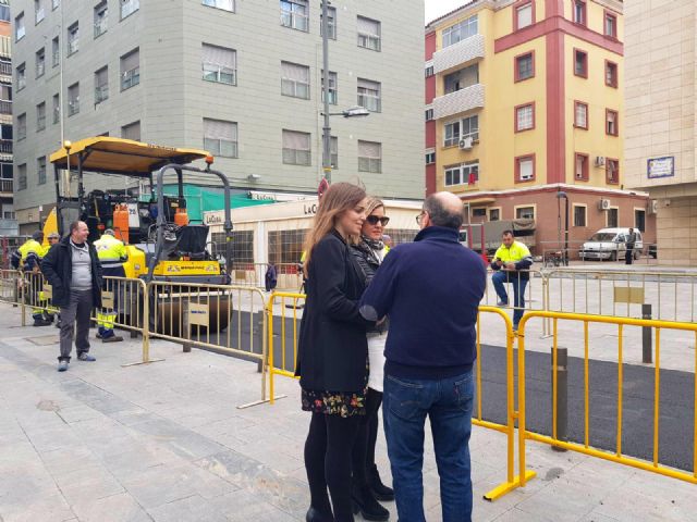 Infraestructuras renueva el pavimento de la calle San José de Murcia para mejorar la accesibilidad al centro de salud - 2, Foto 2