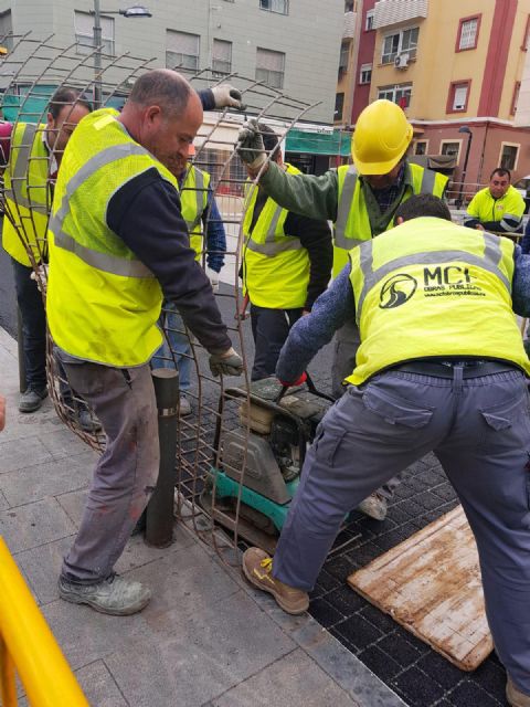 Infraestructuras renueva el pavimento de la calle San José de Murcia para mejorar la accesibilidad al centro de salud - 3, Foto 3