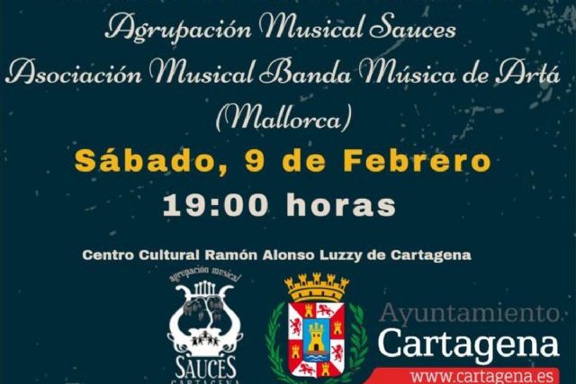La Agrupación Musical Sauces actuará en un concierto conjunto con la Banda de Música de Artá de Mallorca - 1, Foto 1