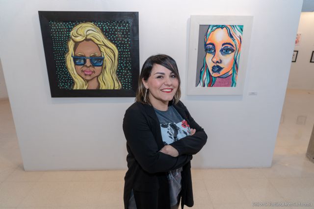 Irina Cazorla expone sus ´Dibujos y Pinturas´ en el Centro Cultural Ramón Alonso Luzzy - 1, Foto 1
