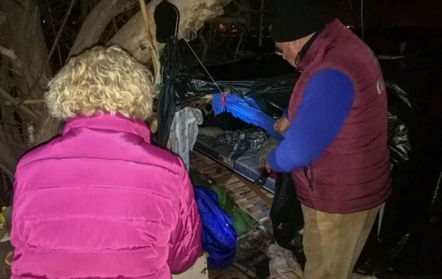 Servicios Sociales atiende a seis personas en situación de calle durante un recorrido nocturno con motivo del temporal de frío - 1, Foto 1